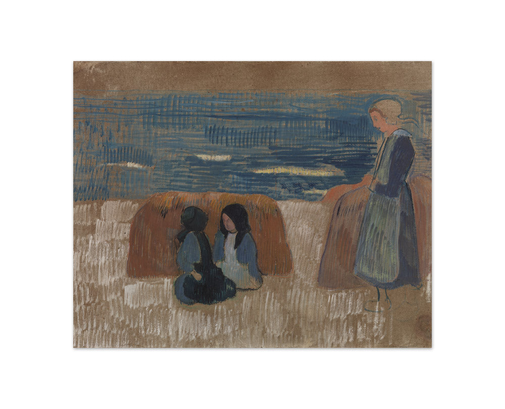 Paul Sérusier - Breton Women by the Sea - Compact / Full Bleed / No Frame