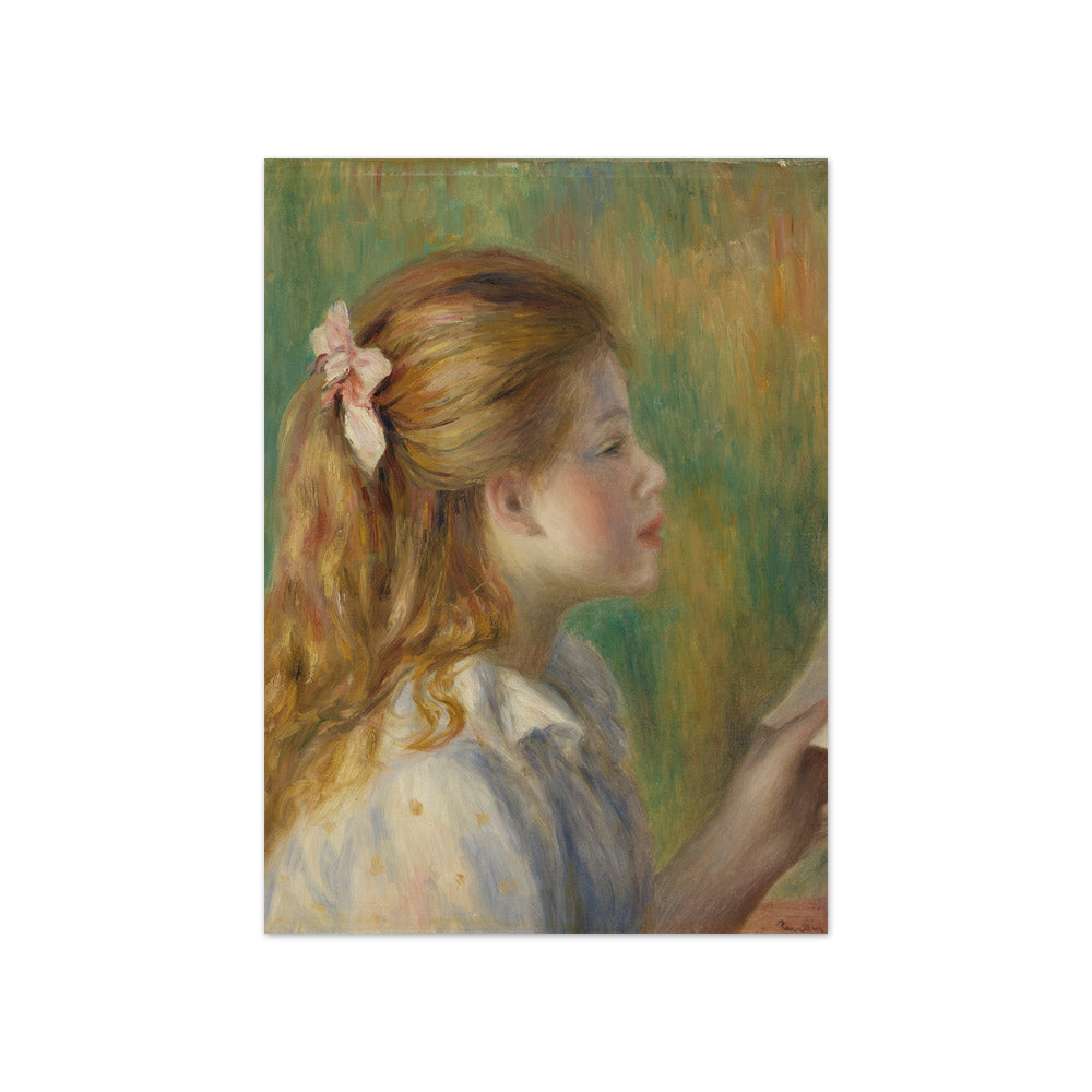 Auguste Renoir - Reading (La Lecture) - Compact / Full Bleed / No Frame