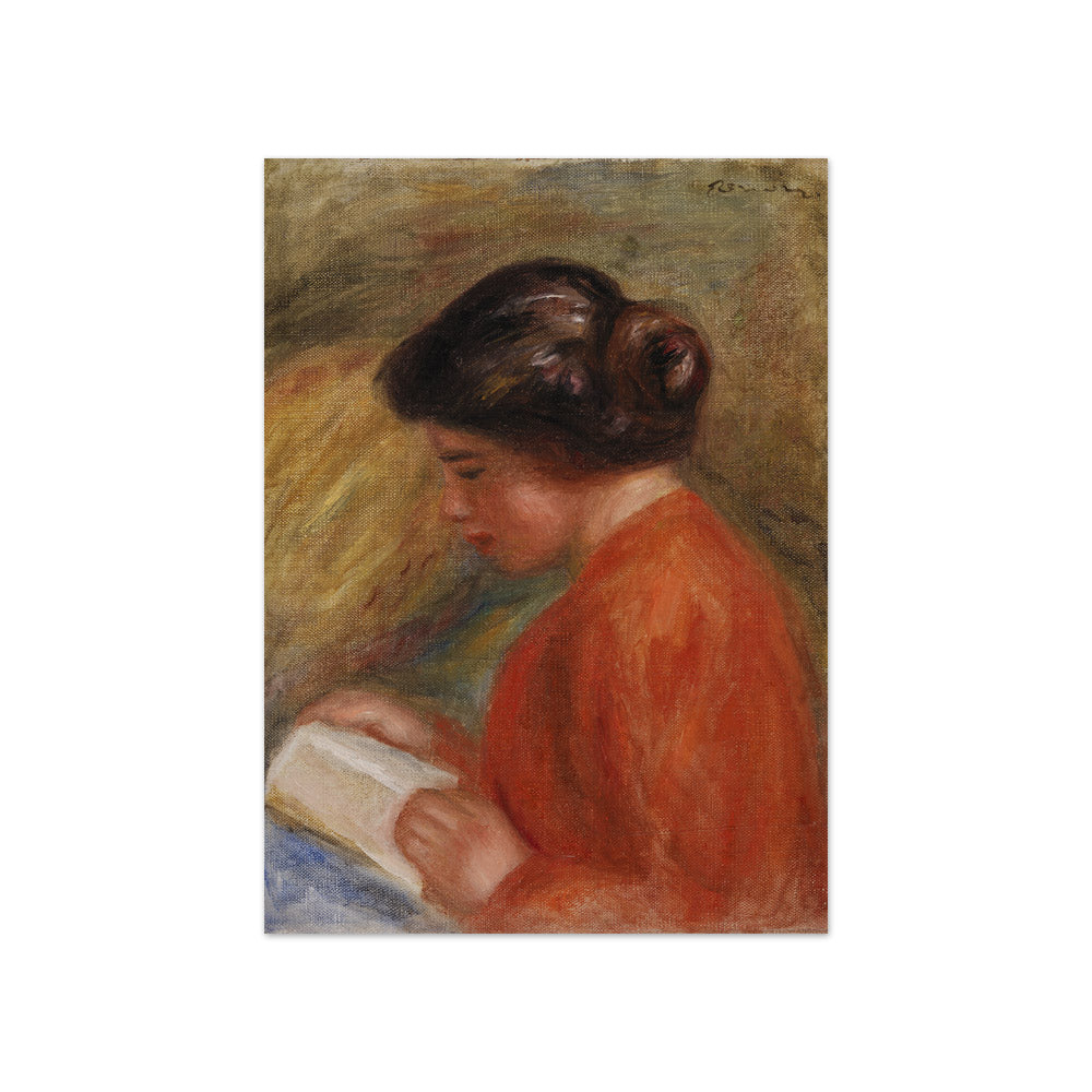 Auguste Renoir - Young Woman Reading - Compact / Full Bleed / No Frame