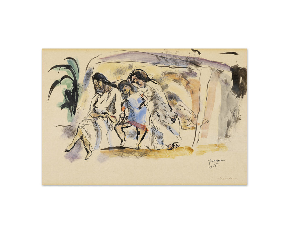 Jules Pascin - Siesta - Compact / Full Bleed / No Frame