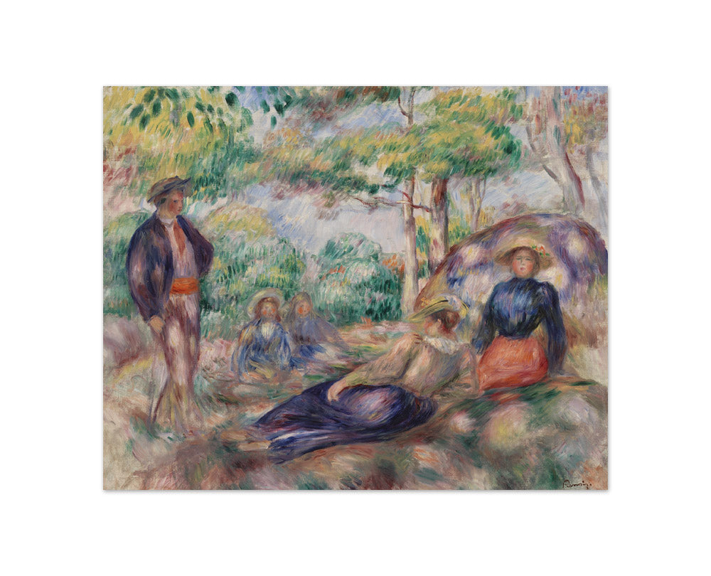 Auguste Renoir - Resting in the Grass - Compact / Full Bleed / No Frame