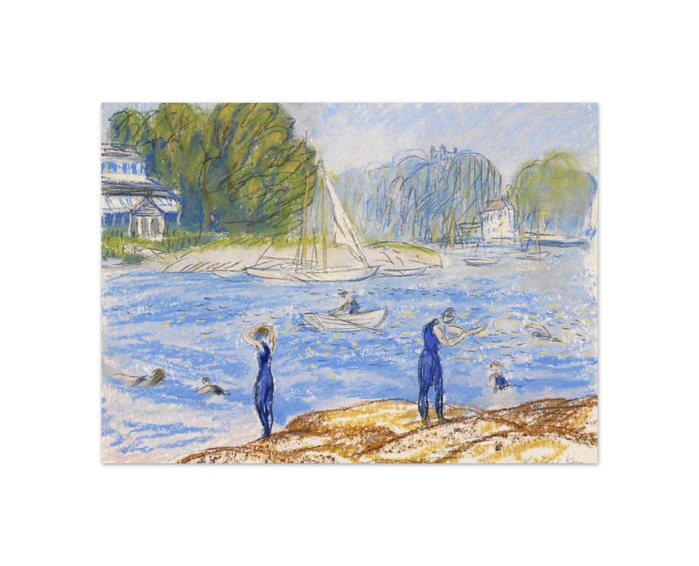William James Glackens - Bathers, Annisquam - Compact / Full Bleed / No Frame