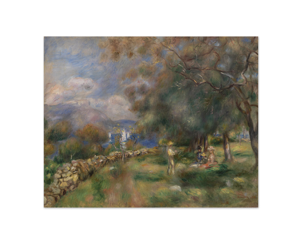 Auguste Renoir - Peninsula of Saint-Jean - Compact / Full Bleed / No Frame