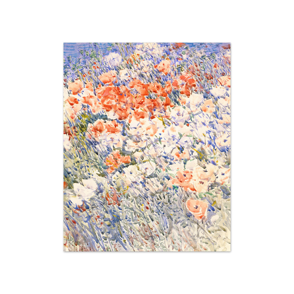 Childe Hassam - The Island Garden - Compact / Full Bleed / No Frame