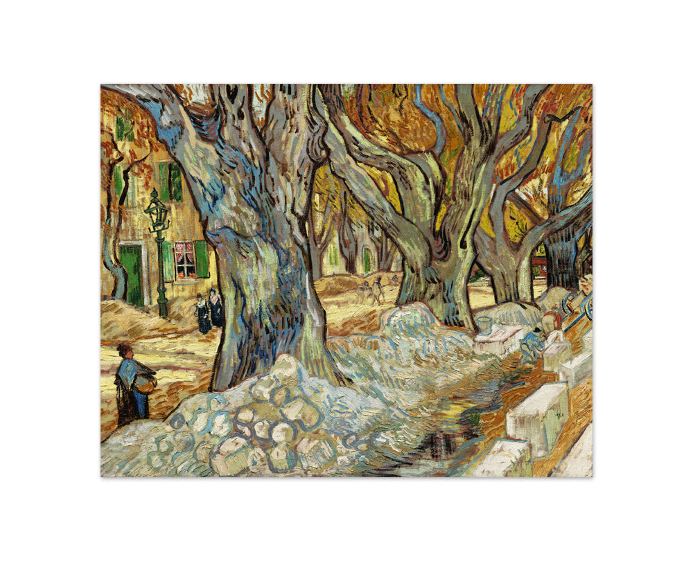 Vincent Van Gogh - The Large Plane Trees - Compact / Full Bleed / No Frame