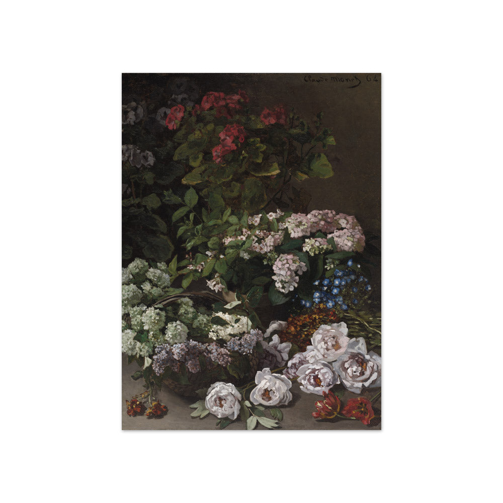 Claude Monet - Spring Flowers - Compact / Full Bleed / No Frame