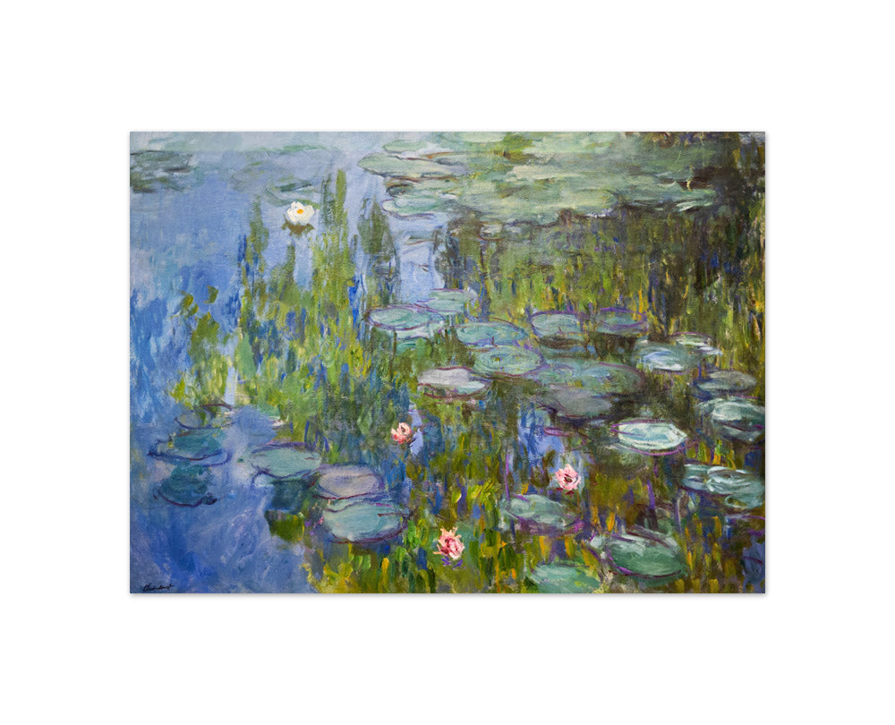 Claude Monet - Water Lilies - Compact / Full Bleed / No Frame