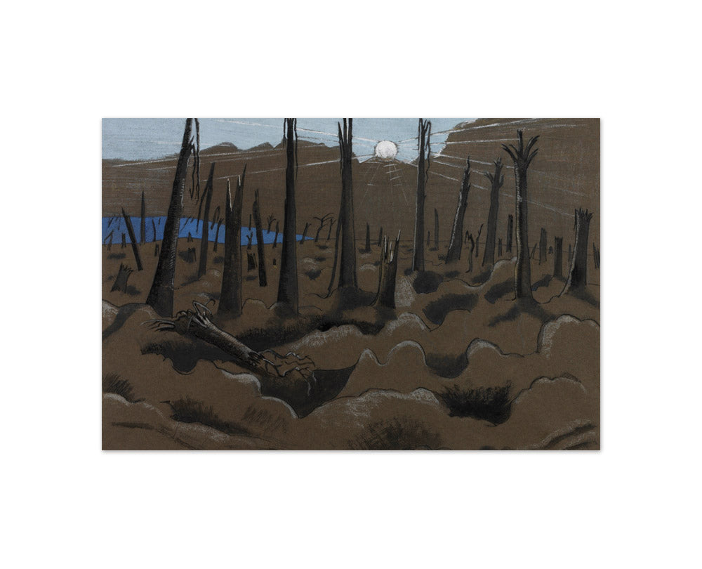 Paul Nash - Sunrise, Inverness Copse - Compact / Full Bleed / No Frame