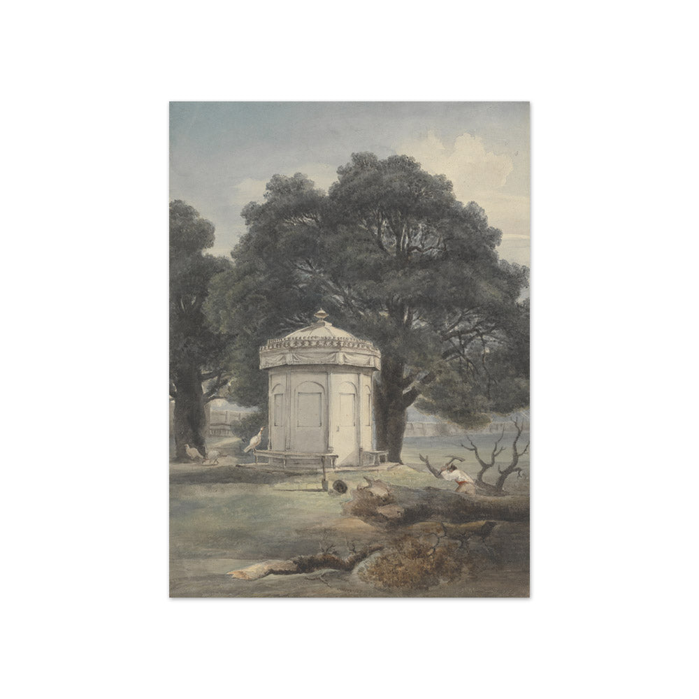 George Chinnery - A Garden in India - Compact / Full Bleed / No Frame