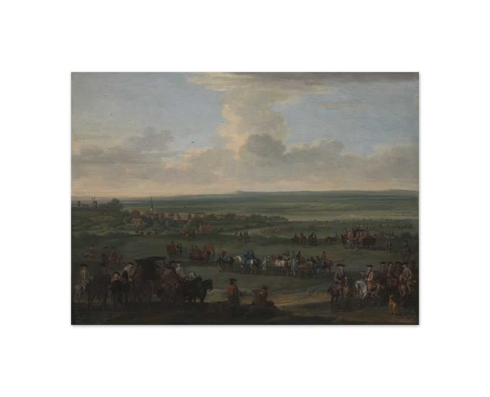 John Wootton - George I at Newmarket, 4 or 5 October, 1717 - Compact / Full Bleed / No Frame