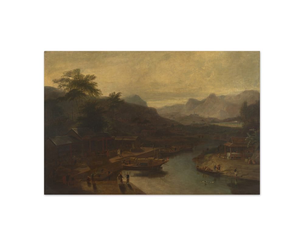 William Daniell - A View in China: Cultivating the Tea Plant - Compact / Full Bleed / No Frame