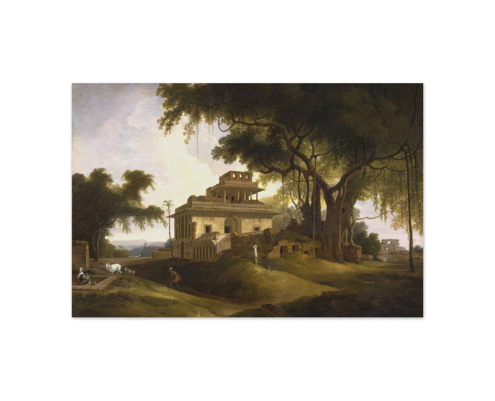 Thomas Daniell - Ruins of the Naurattan, Sasaram, Bihar - Compact / Full Bleed / No Frame