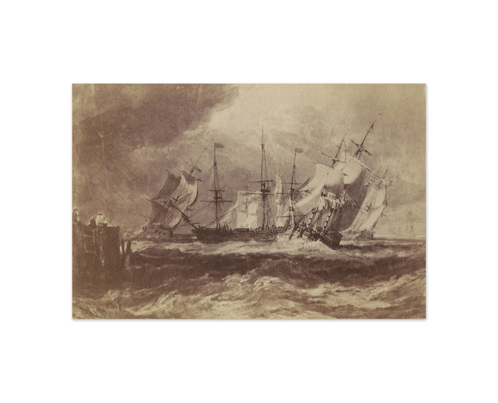 Joseph Mallord William Turner - Ships in a Breeze - Compact / Full Bleed / No Frame