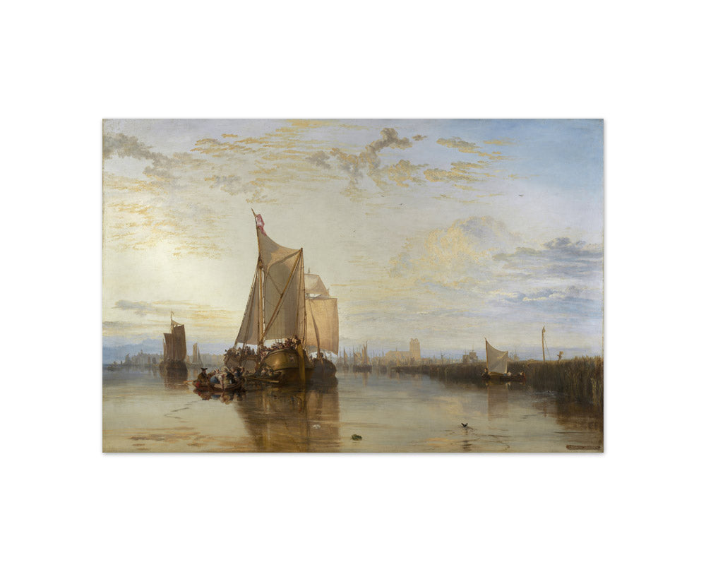 Joseph Mallord William Turner - Dort or Dordrecht: The Dort Packet-Boat from Rotterdam Becalmed - Compact / Full Bleed / No Frame