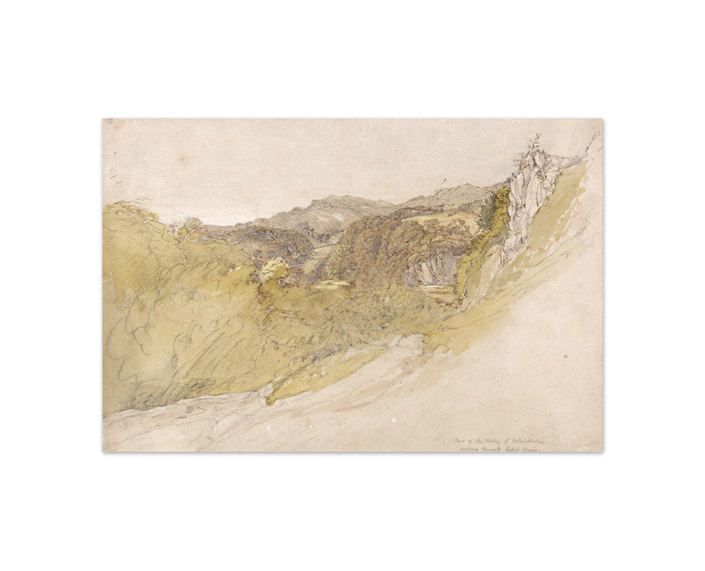 Samuel Palmer - The Valley of Dolwyddelan - Compact / Full Bleed / No Frame