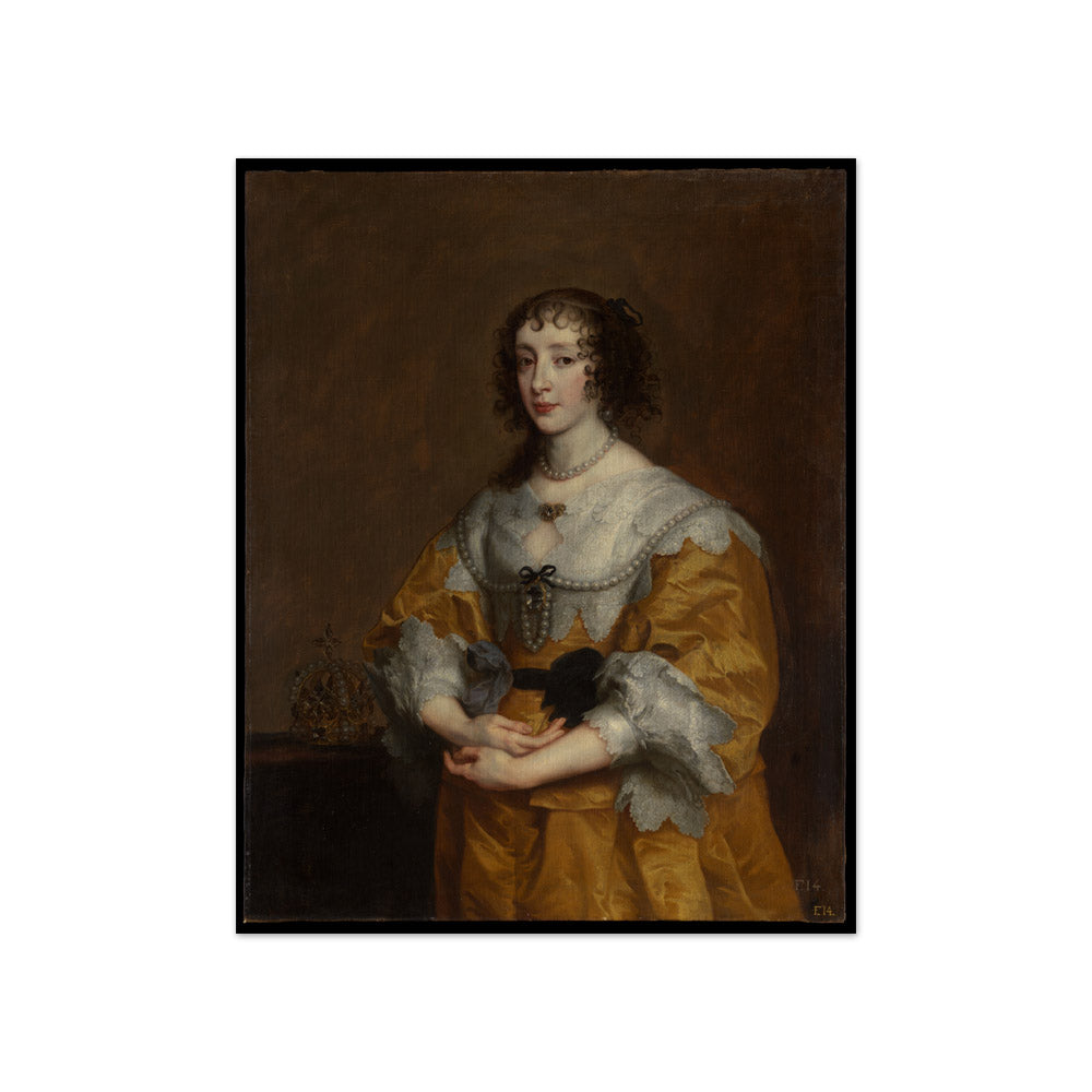 Anthony van Dyck - Queen Henrietta Maria - Compact / Full Bleed / No Frame