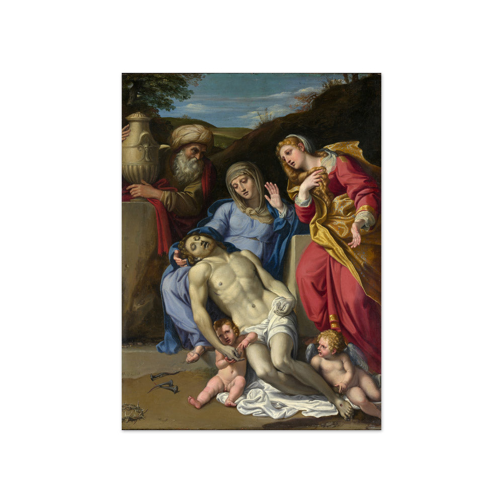 Domenichino - The Lamentation - Compact / Full Bleed / No Frame