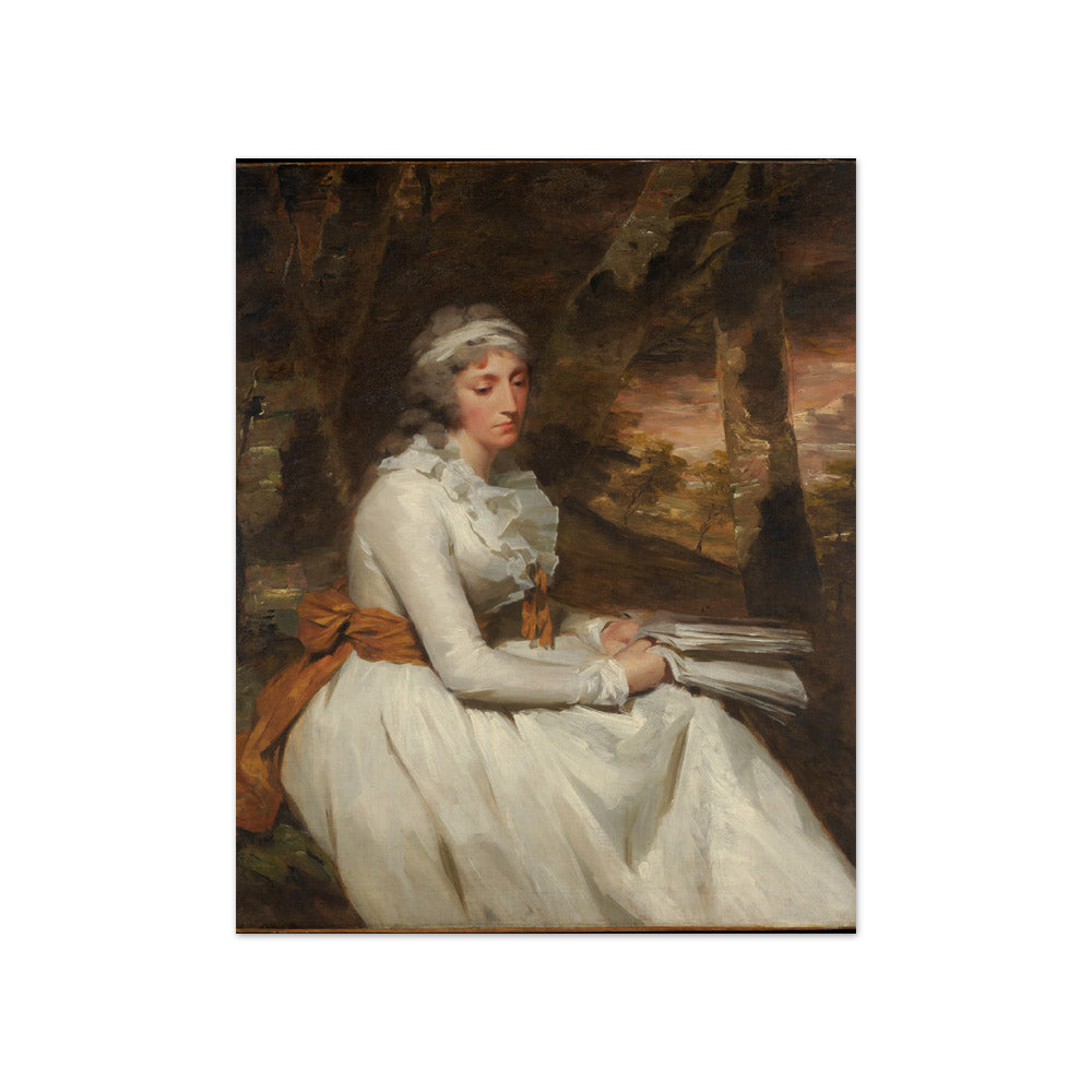 Henry Raeburn - Mrs. Richard Alexander Oswald (Louisa Johnston) - Compact / Full Bleed / No Frame
