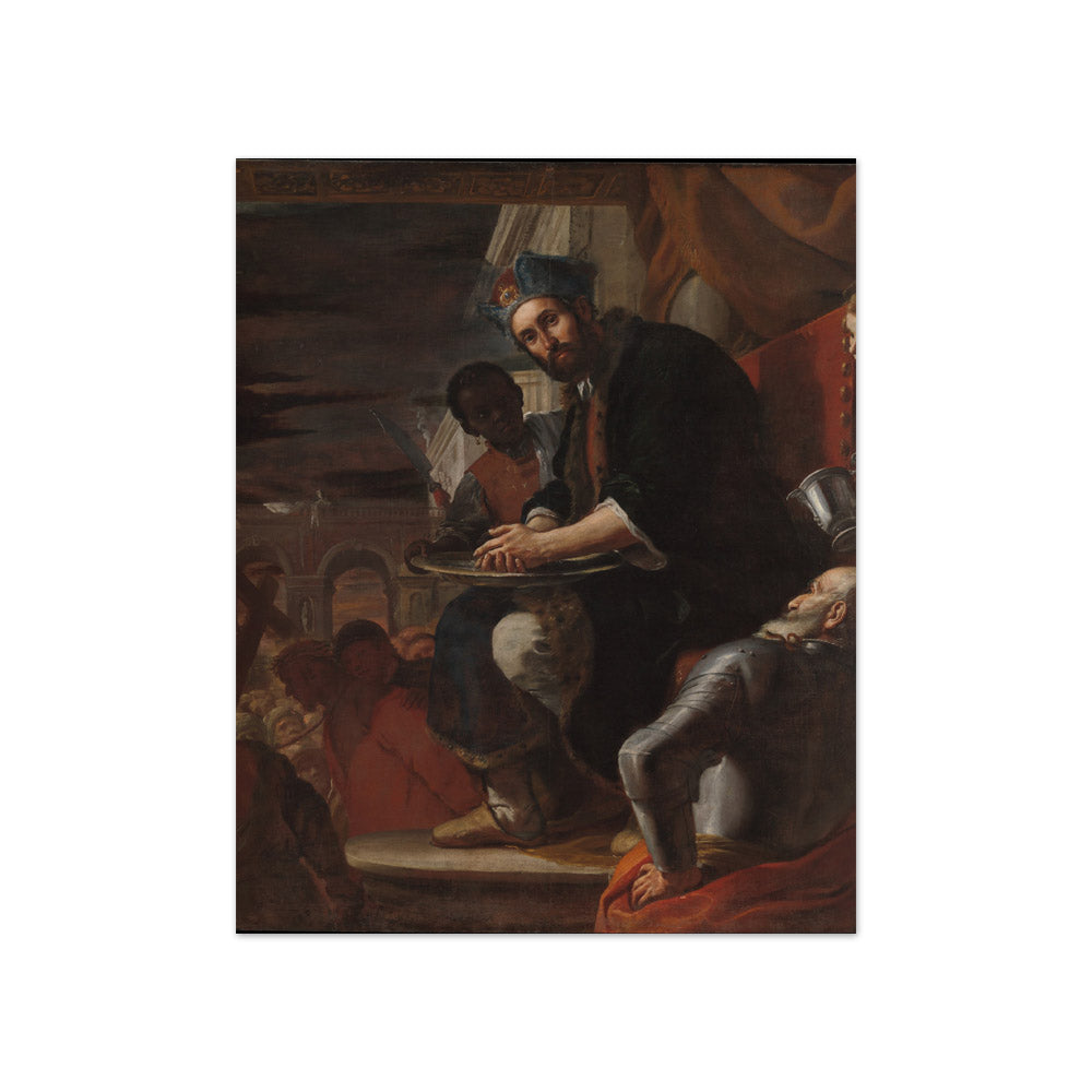 Mattia Preti - Pilate Washing His Hands - Compact / Full Bleed / No Frame