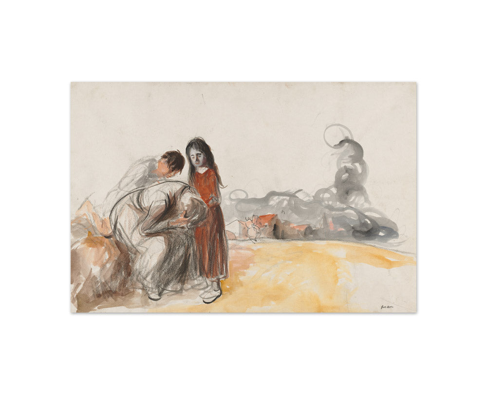 Jean Louis Forain - The Germans Have Gone Away - Compact / Full Bleed / No Frame