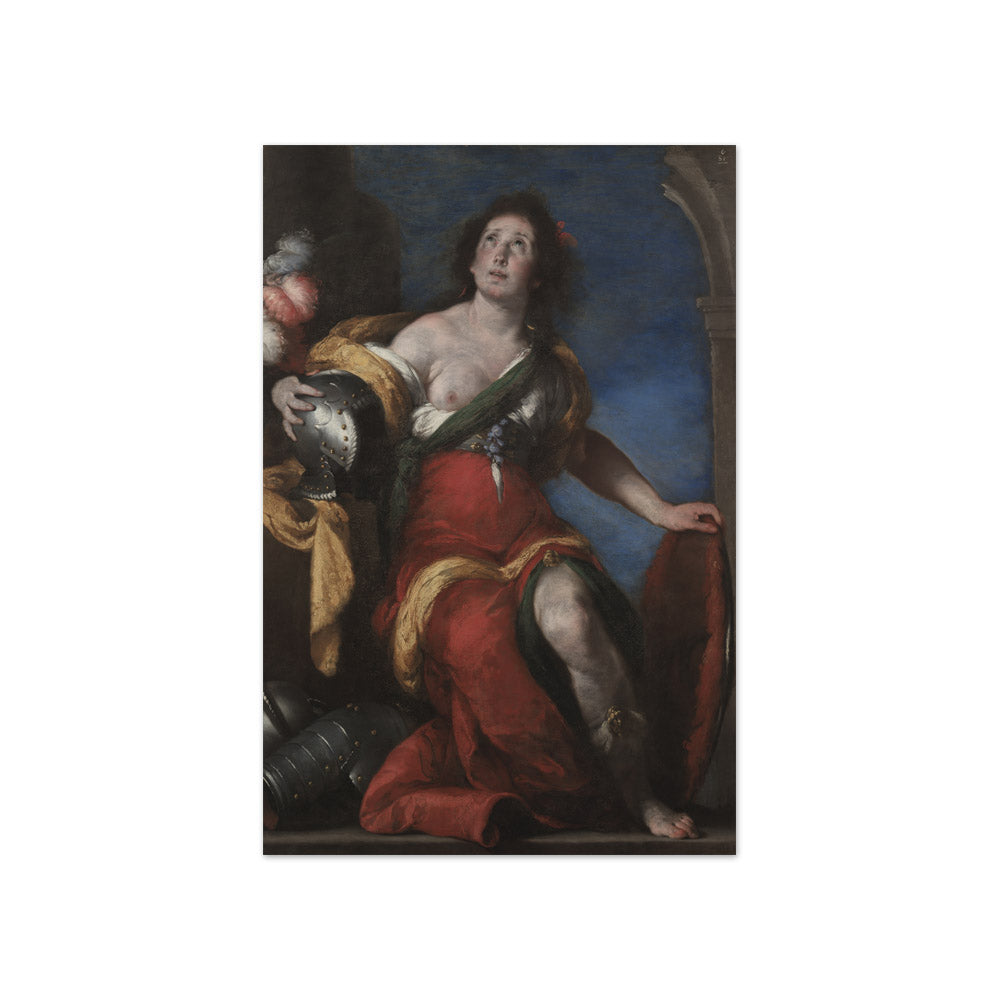 Bernardo Strozzi - Allegorical Figure - Compact / Full Bleed / No Frame