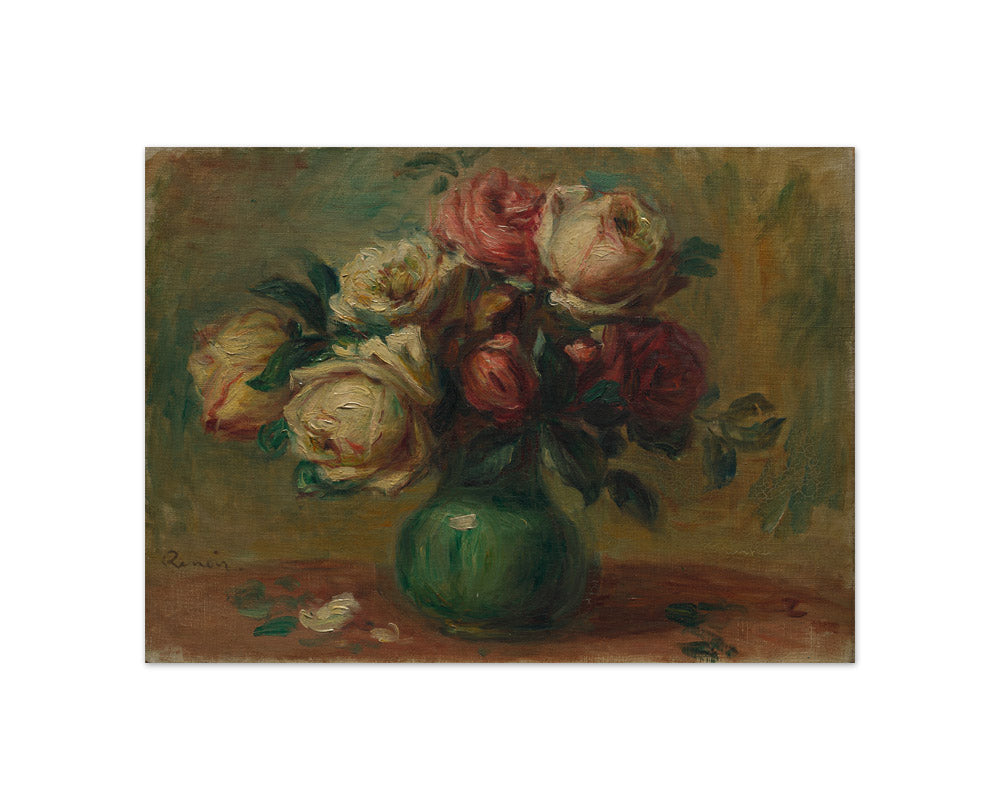 Auguste Renoir - Roses in a Vase - Compact / Full Bleed / No Frame