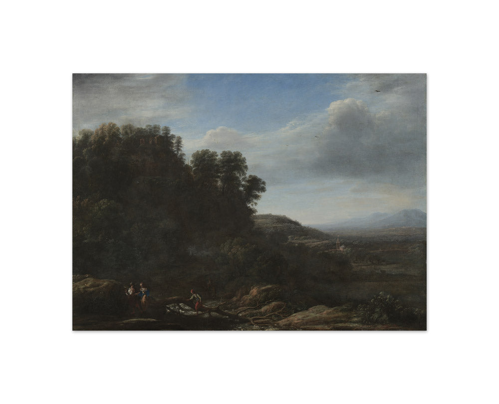 Claude Lorrain - Italian Landscape - Compact / Full Bleed / No Frame