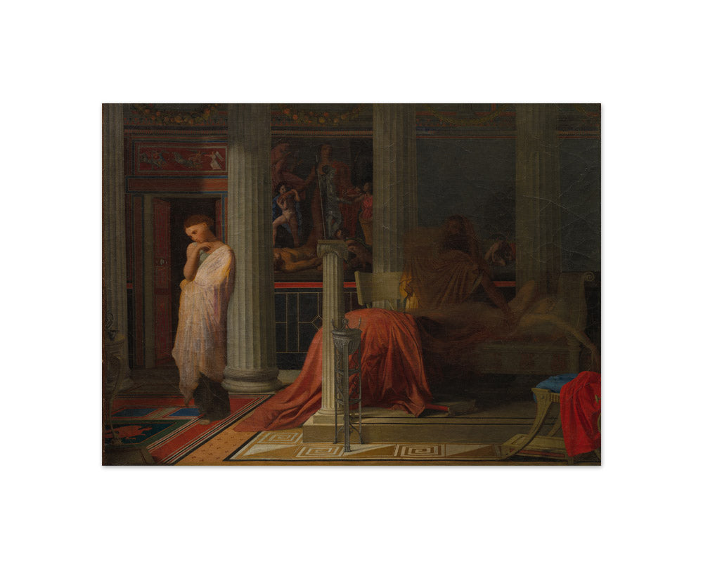 Jean Auguste Dominique Ingres - Antiochus and Stratonice - Compact / Full Bleed / No Frame
