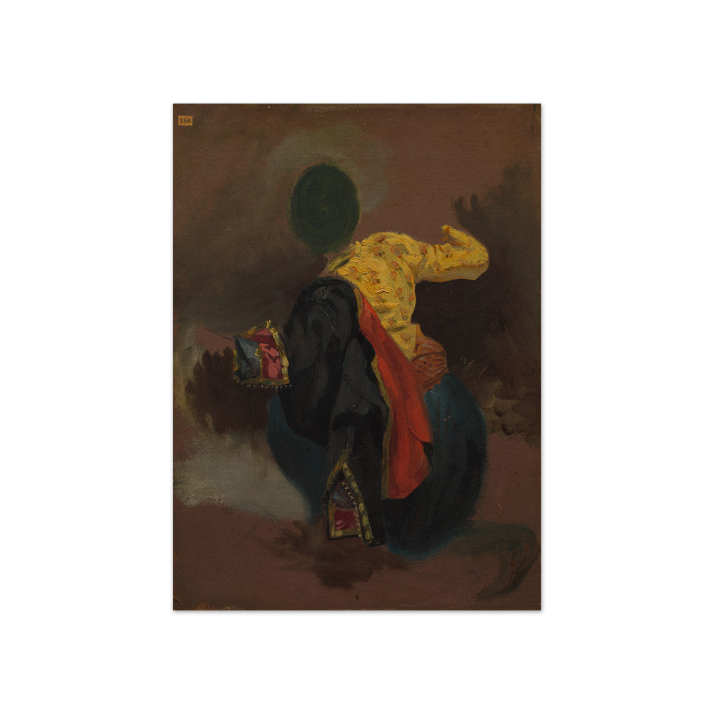 Eugène Delacroix - Figure in Turkish Costume - Compact / Full Bleed / No Frame