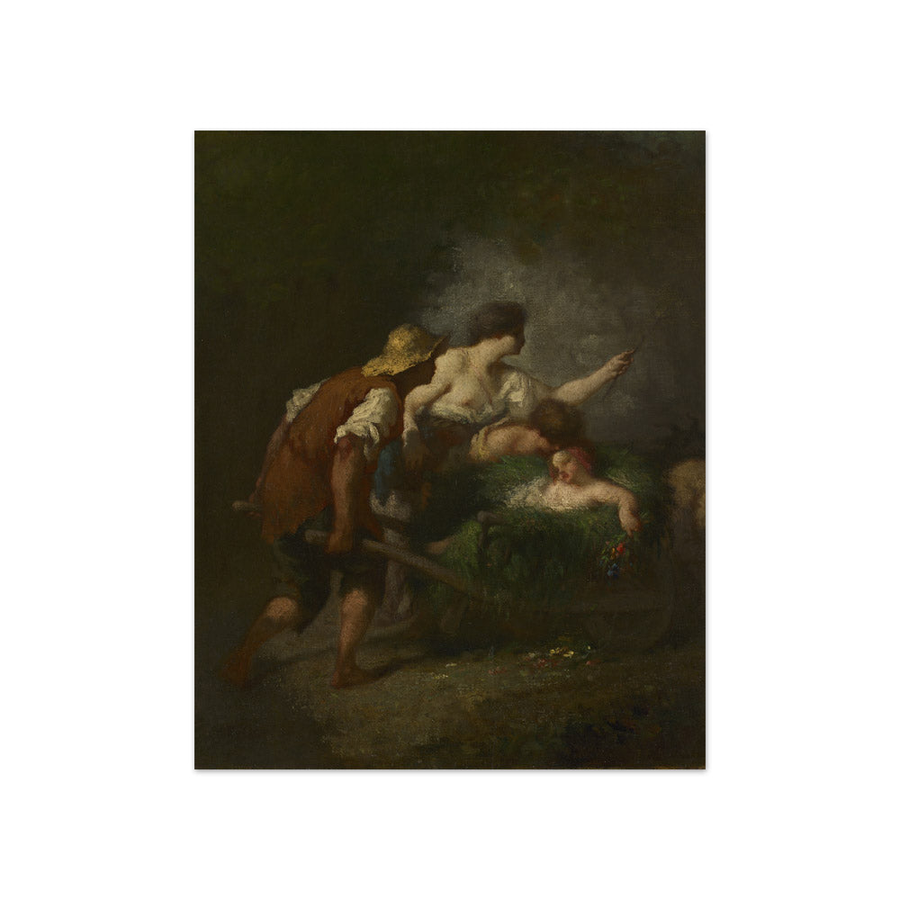 Jean-François Millet - Return from the Fields - Compact / Full Bleed / No Frame