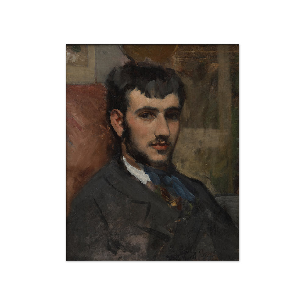 Frédéric Bazille - Portrait of Renoir - Compact / Full Bleed / No Frame