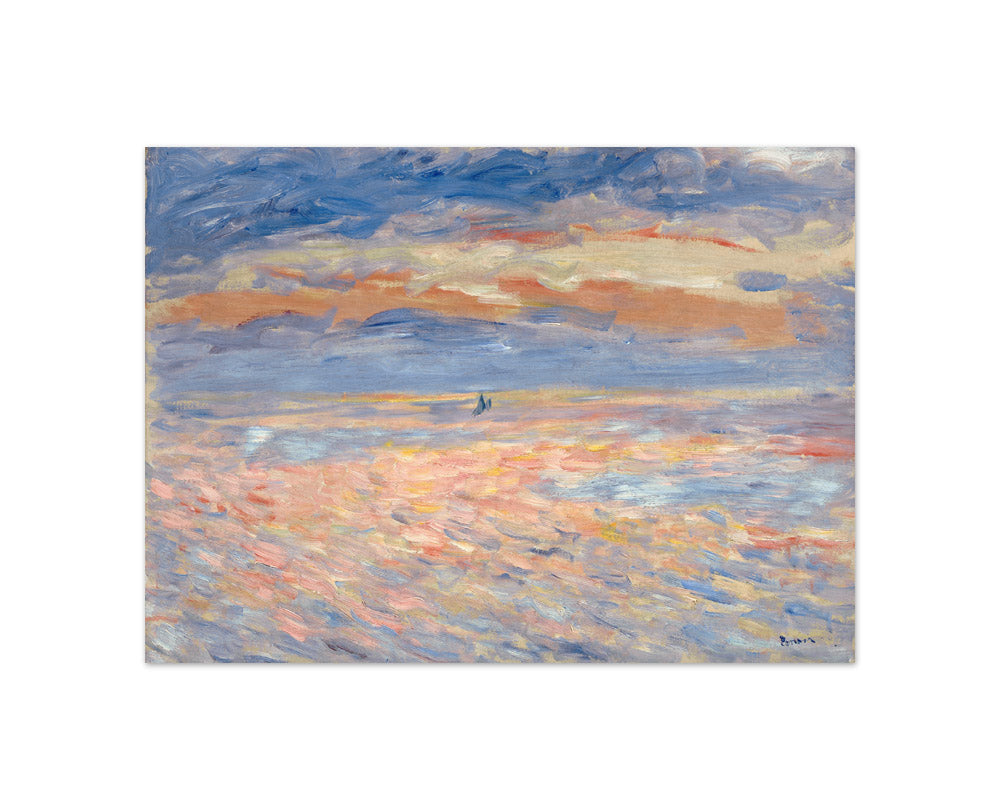 Auguste Renoir - Sunset - Compact / Full Bleed / No Frame