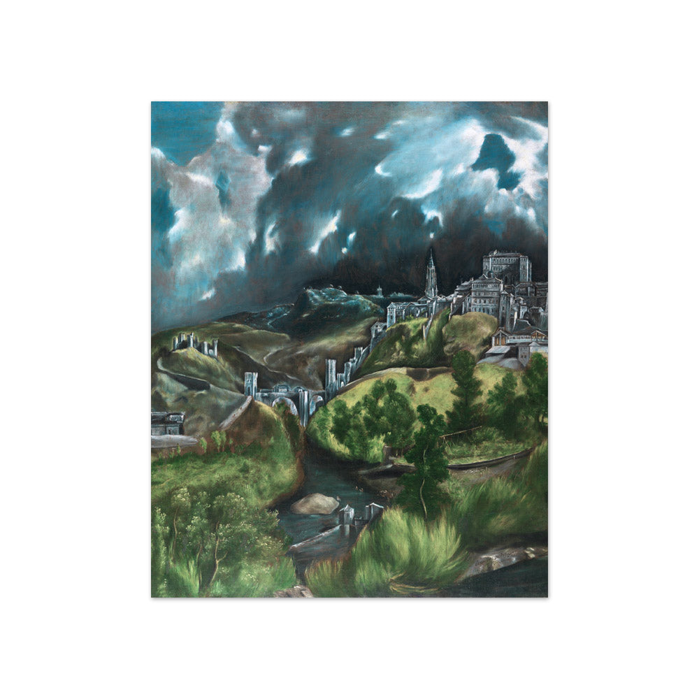 El Greco - View of Toledo - Compact / Full Bleed / No Frame