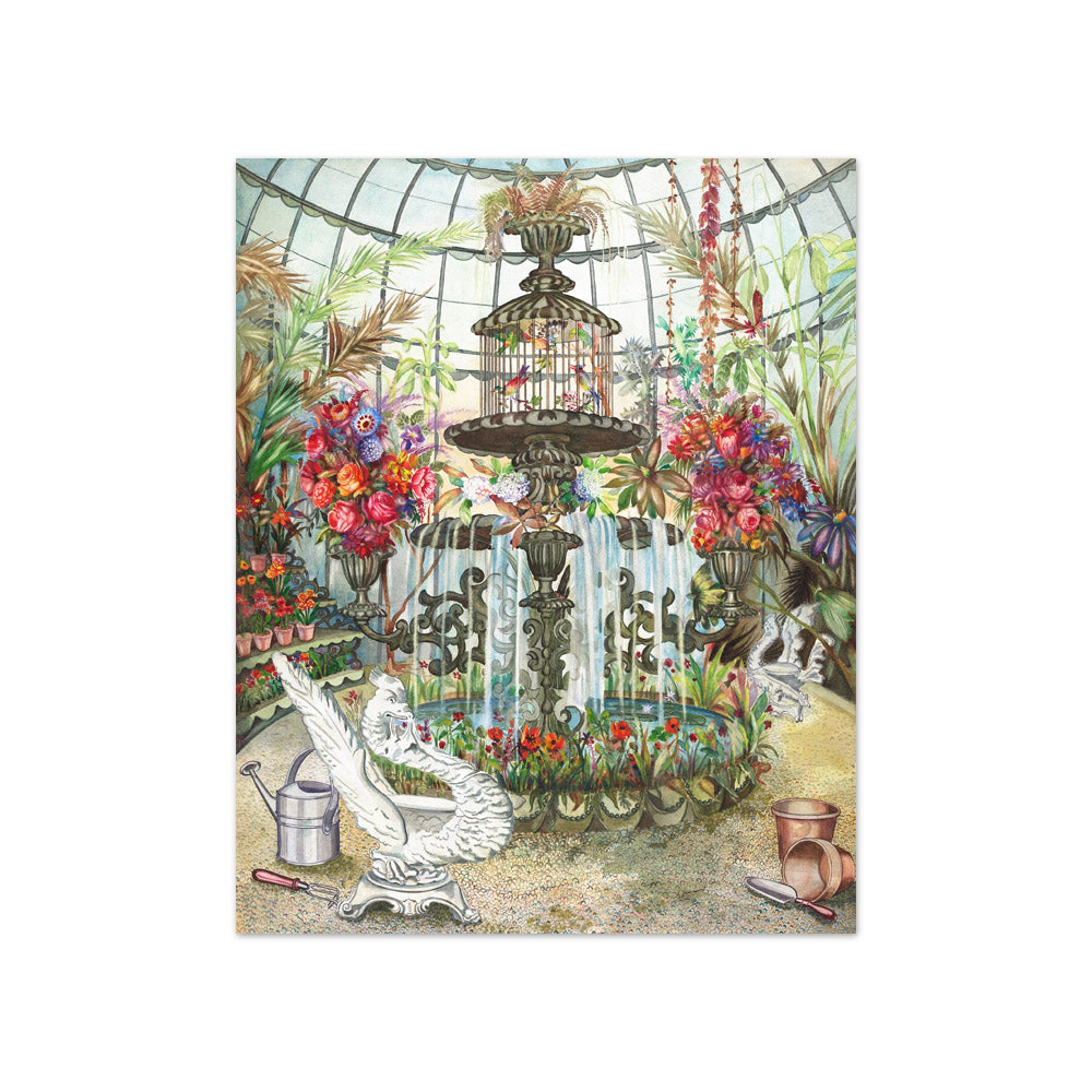 Perkins Harnly and Nicholas Zupa - Conservatory Fountain - Compact / Full Bleed / No Frame