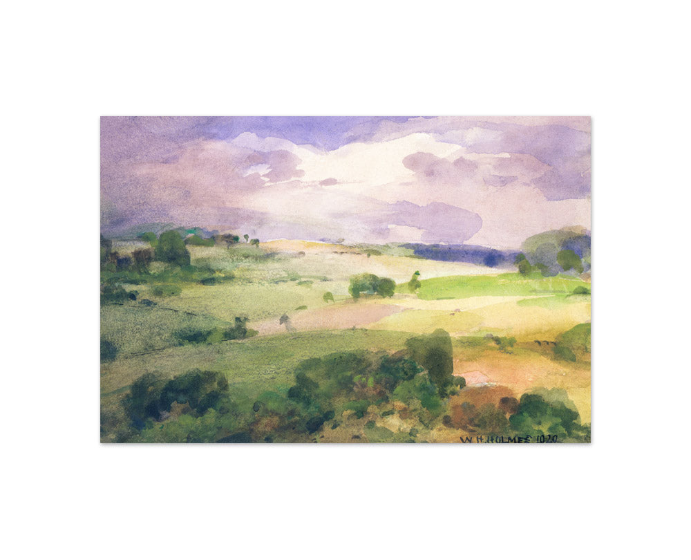 William Henry Holmes - The Maryland Fields - Compact / Full Bleed / No Frame