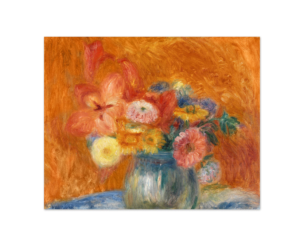 William James Glackens - Green Bowl of Flowers - Compact / Full Bleed / No Frame