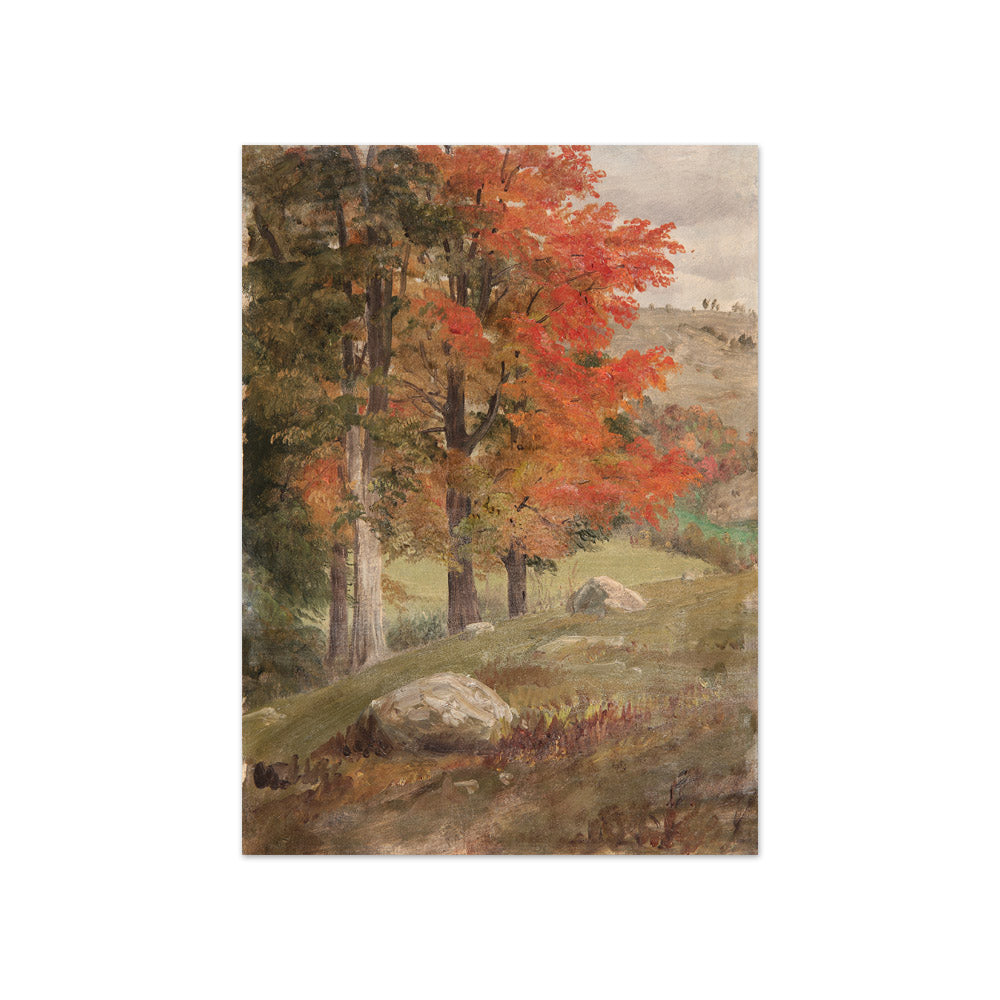 Frederic Edwin Church - Woods in Autumn - Compact / Full Bleed / No Frame
