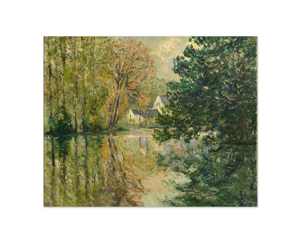 Maxime Maufra - The Loir at Poncé, Sarthe - Compact / Full Bleed / No Frame