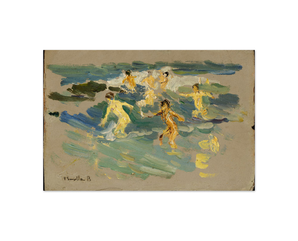 Joaquín Sorolla y Bastida - Beach at Valencia - Compact / Full Bleed / No Frame
