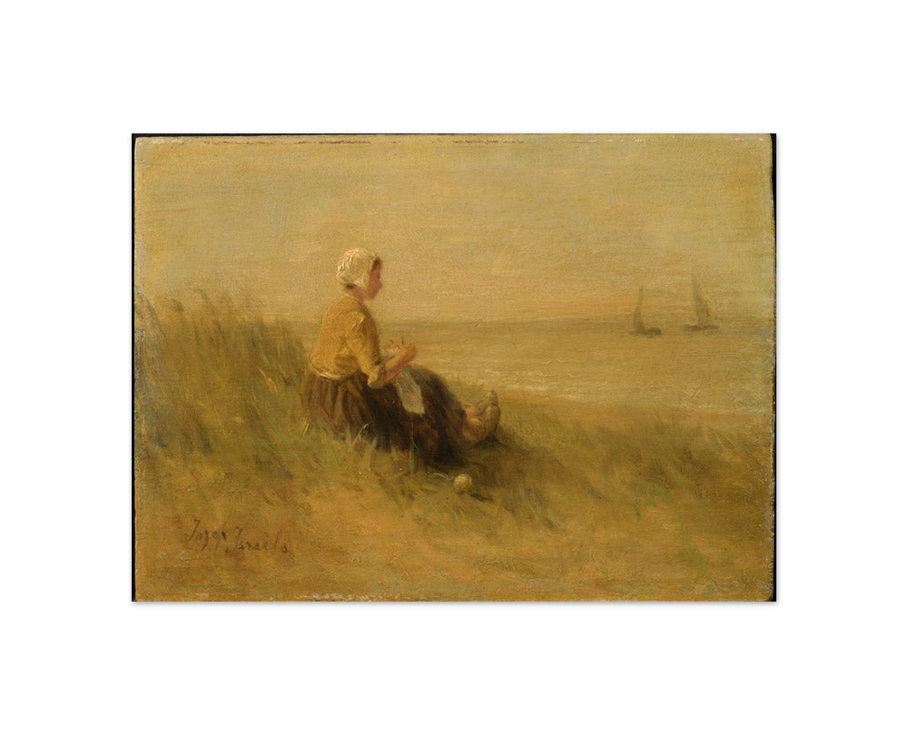 Jozef Israëls - Woman on the Shore - Compact / Full Bleed / No Frame