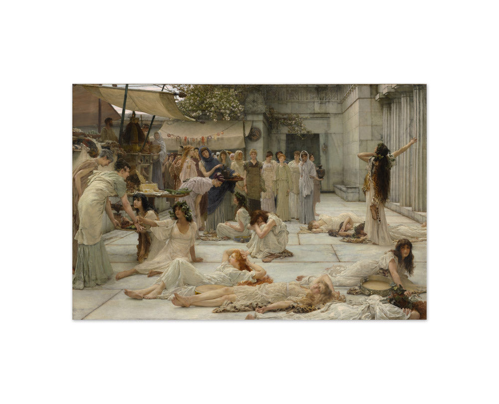 Sir Lawrence Alma-Tadema - The Women of Amphissa - Compact / Full Bleed / No Frame