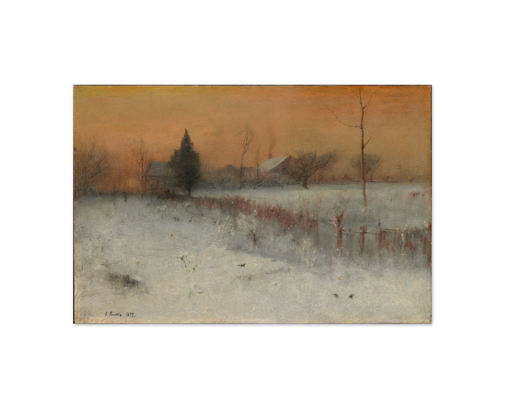 George Inness - Home at Montclair - Compact / Full Bleed / No Frame