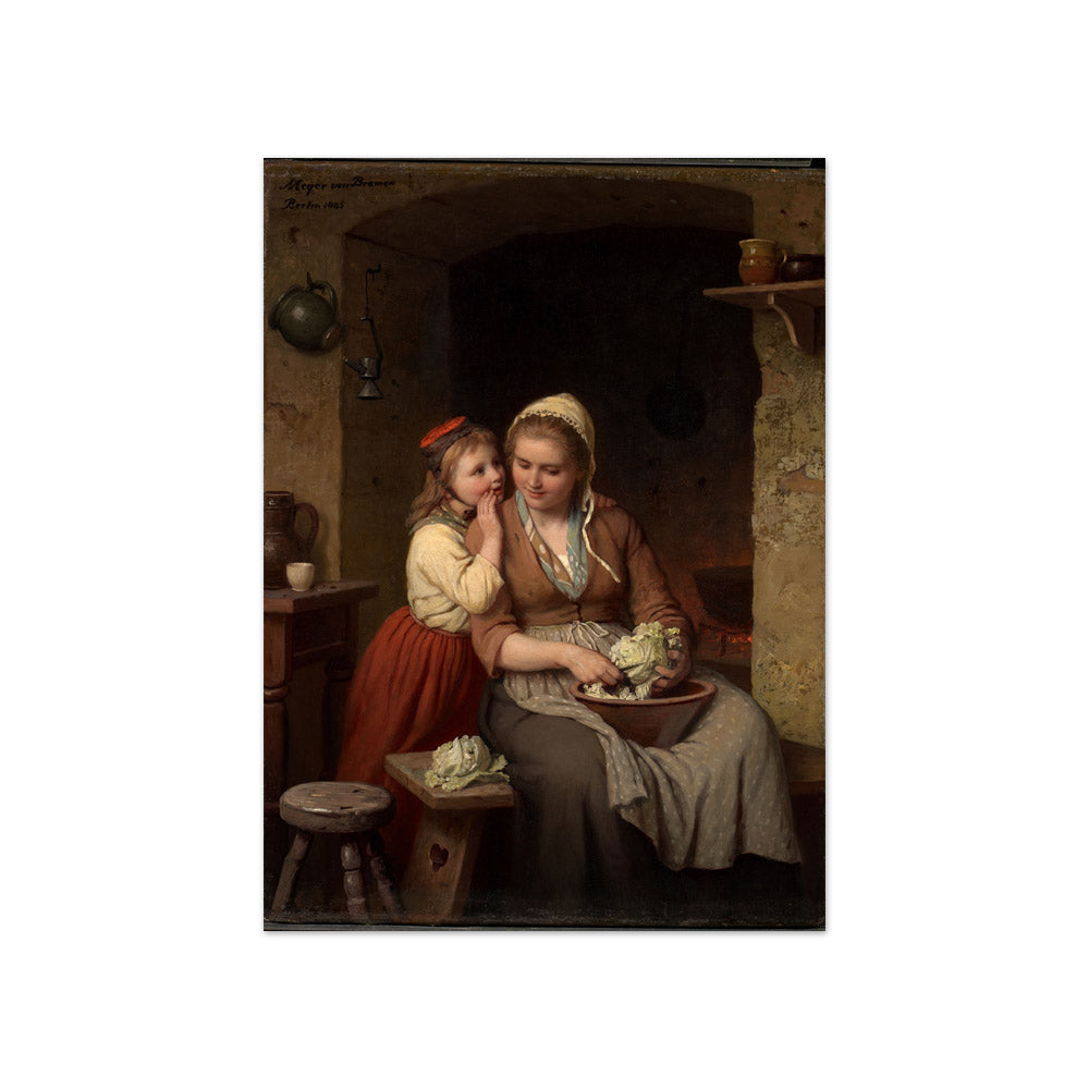 Johann Georg Meyer von Bremen - The Secret - Compact / Full Bleed / No Frame