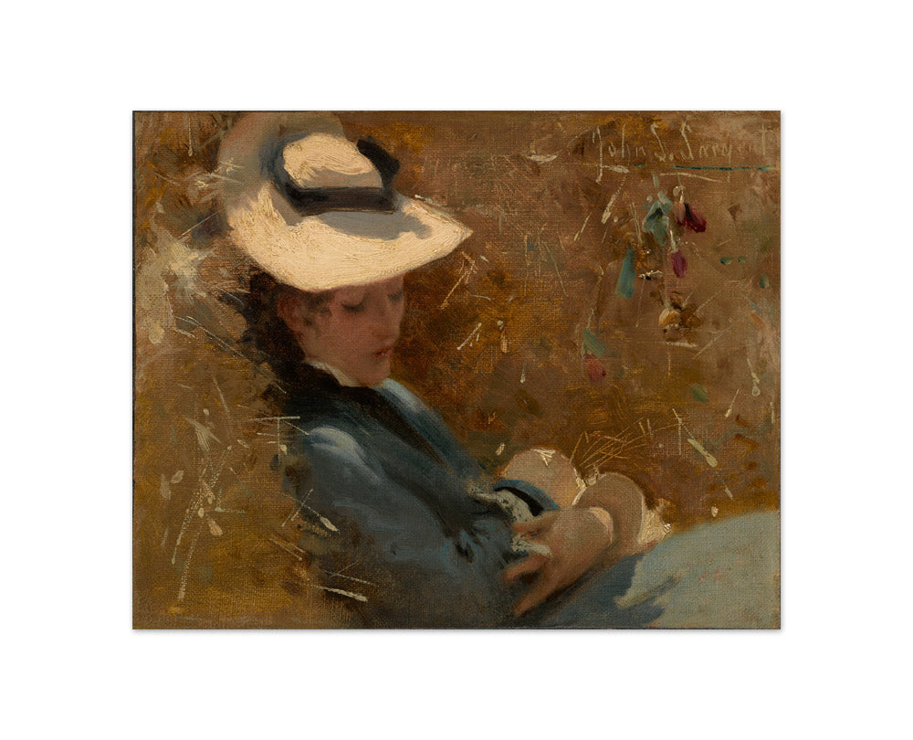 John Singer Sargent - Resting - Compact / Full Bleed / No Frame
