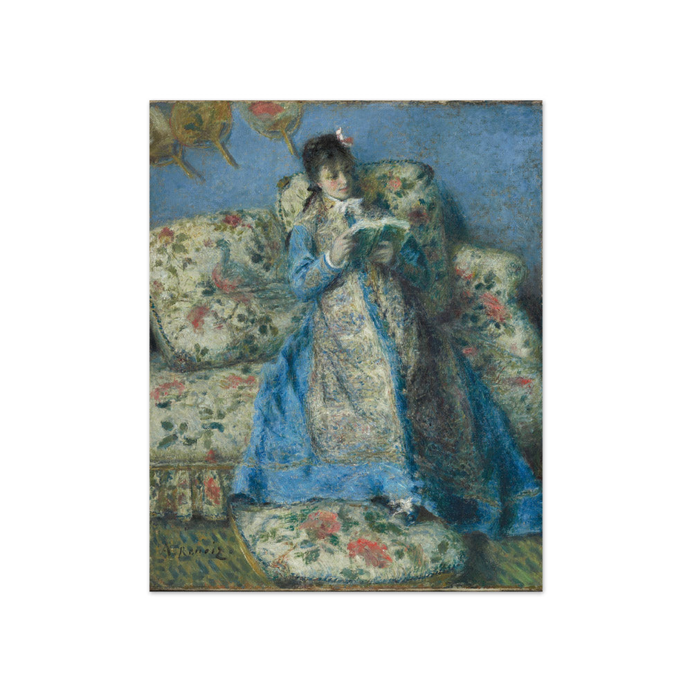 Auguste Renoir - Portrait of Madame Monet (Madame Claude Monet Reading) - Compact / Full Bleed / No Frame