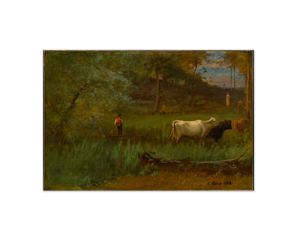George Inness - A Pastoral - Compact / Full Bleed / No Frame