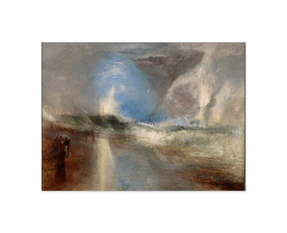 Joseph Mallord William Turner - Rockets and Blue Lights (Close at Hand) to Warn Steamboats of Shoal Water - Compact / Full Bleed / No Frame