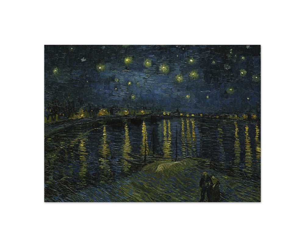 Vincent van Gogh - Starry Night Over the Rhône - Compact / Full Bleed / No Frame