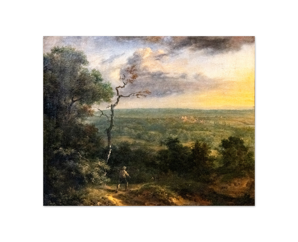 Achille-Etna Michallon - Views of Sceaux, taken from the Bois d'Aulnay, above the sand pit - Compact / Full Bleed / No Frame