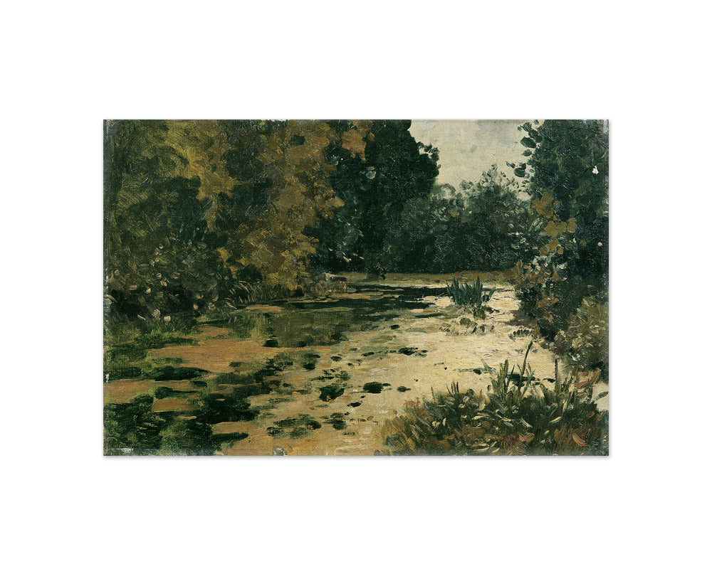 Adolf Gustav Ditscheiner - Forest Pool - Compact / Full Bleed / No Frame